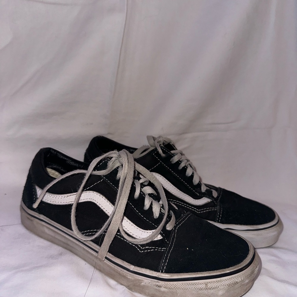 Vans Black and White Women's Sneakers